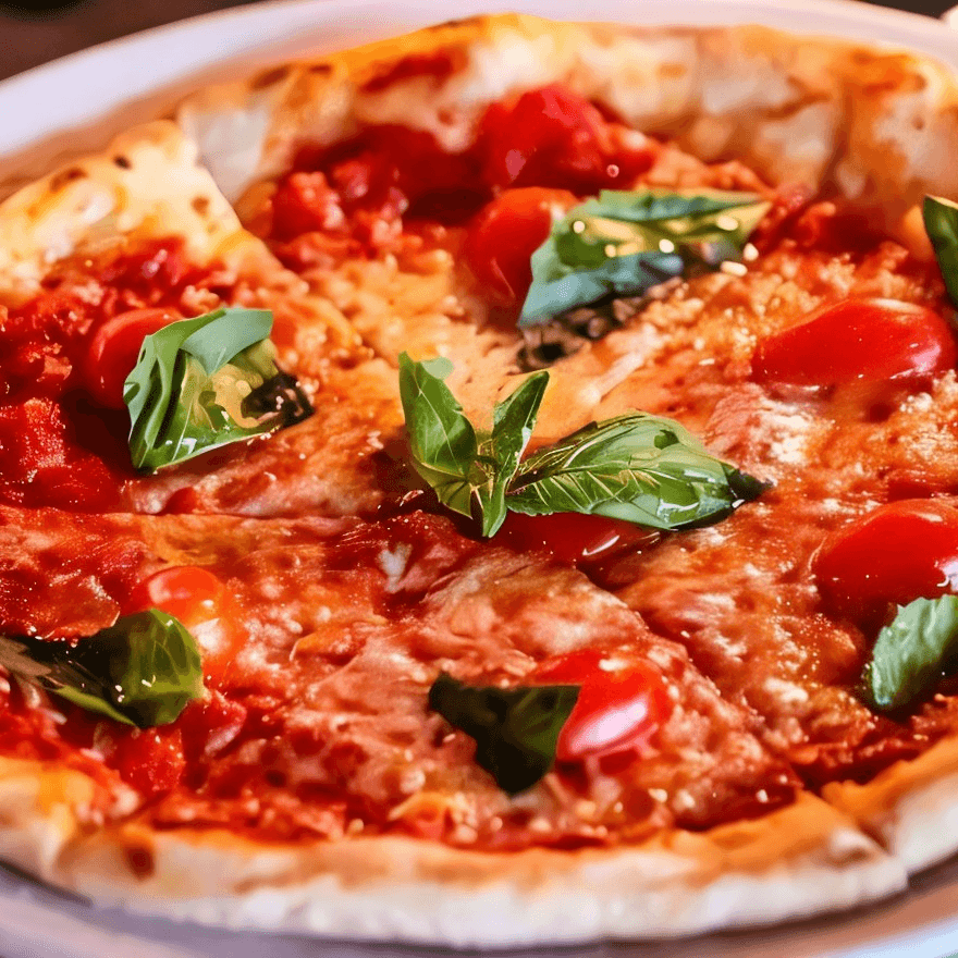 Margheritta Pizza.