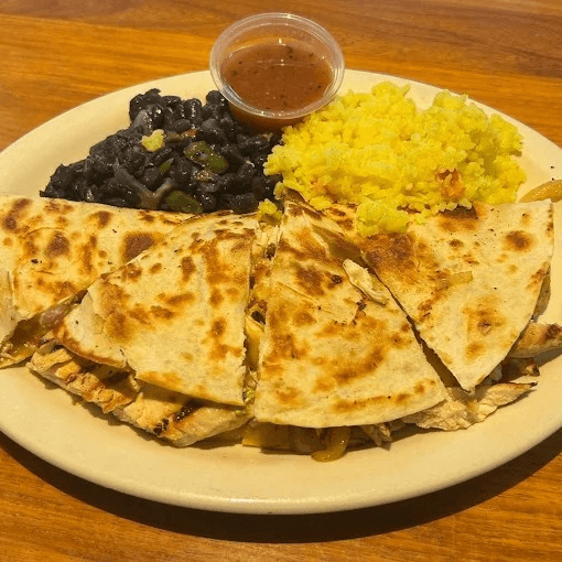 Chicken Quesadilla.