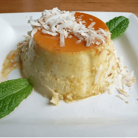 Coconut Flan.