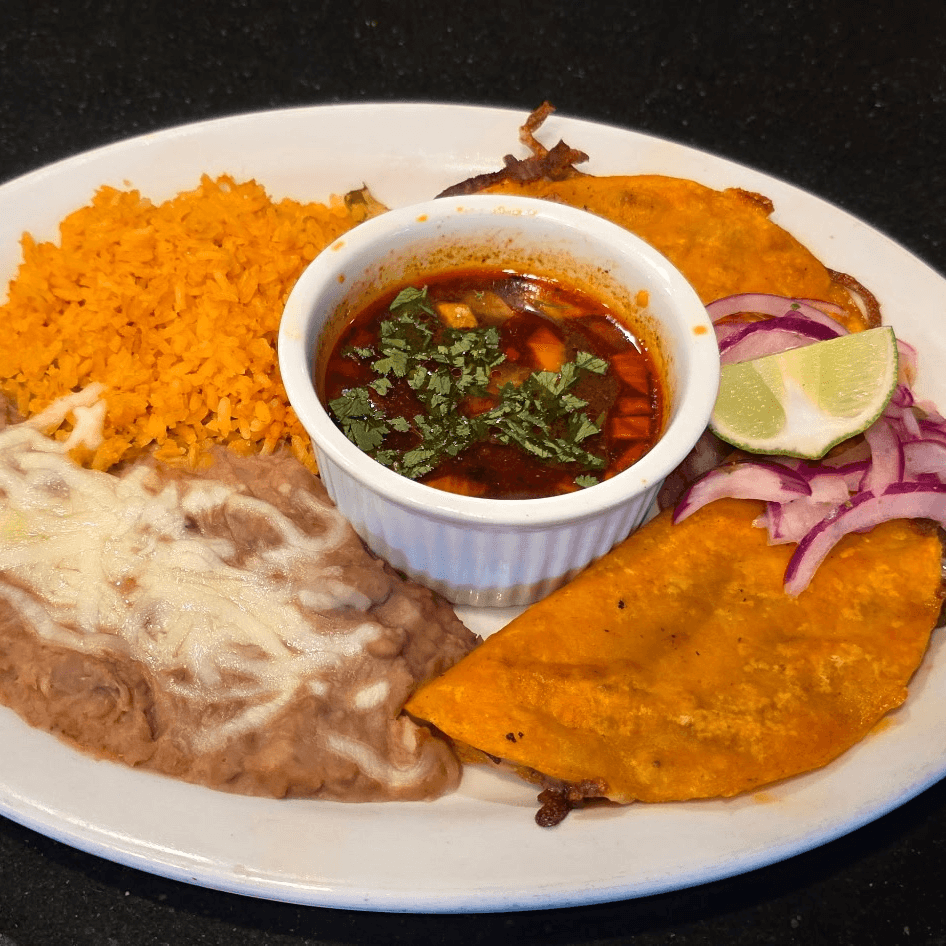 Birria Taco Plate.