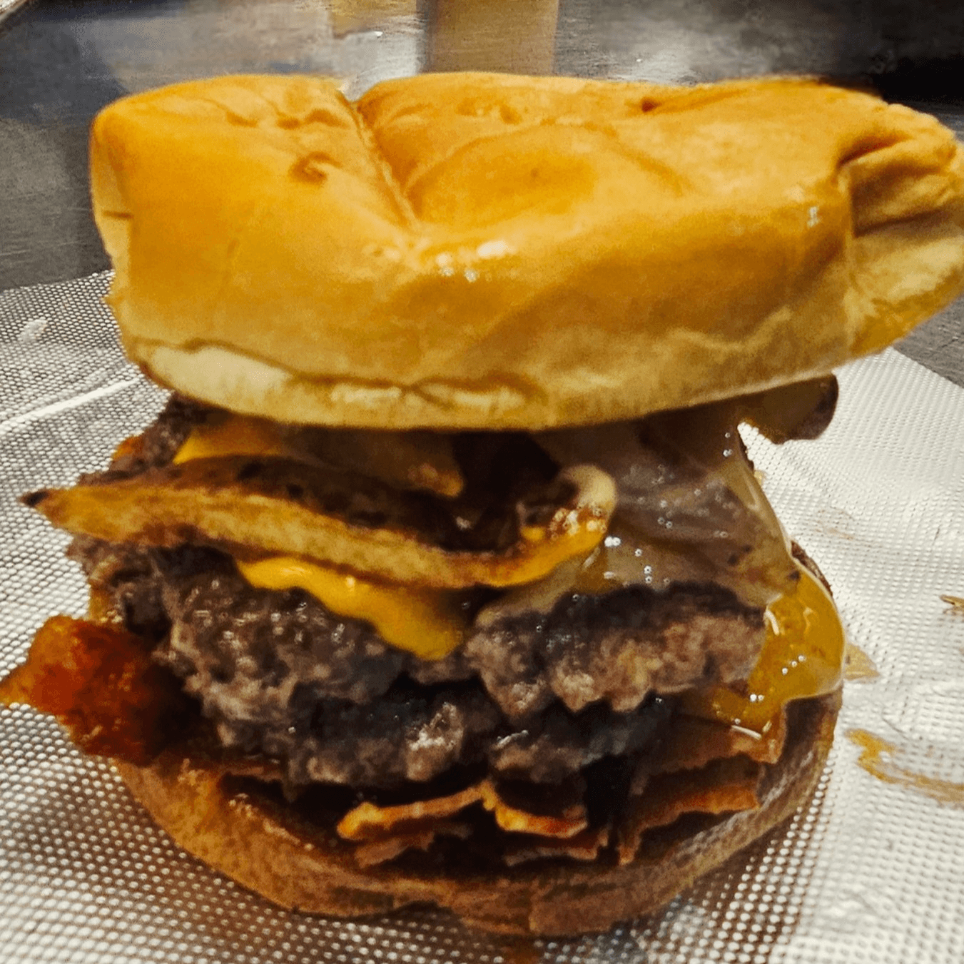 Double Bacon Smash w/FF.