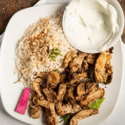 Chicken Shawarma Lunch.