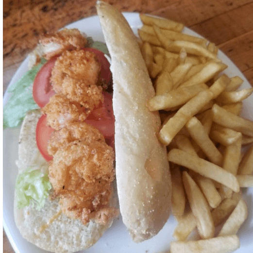 Shrimp Po Boy.