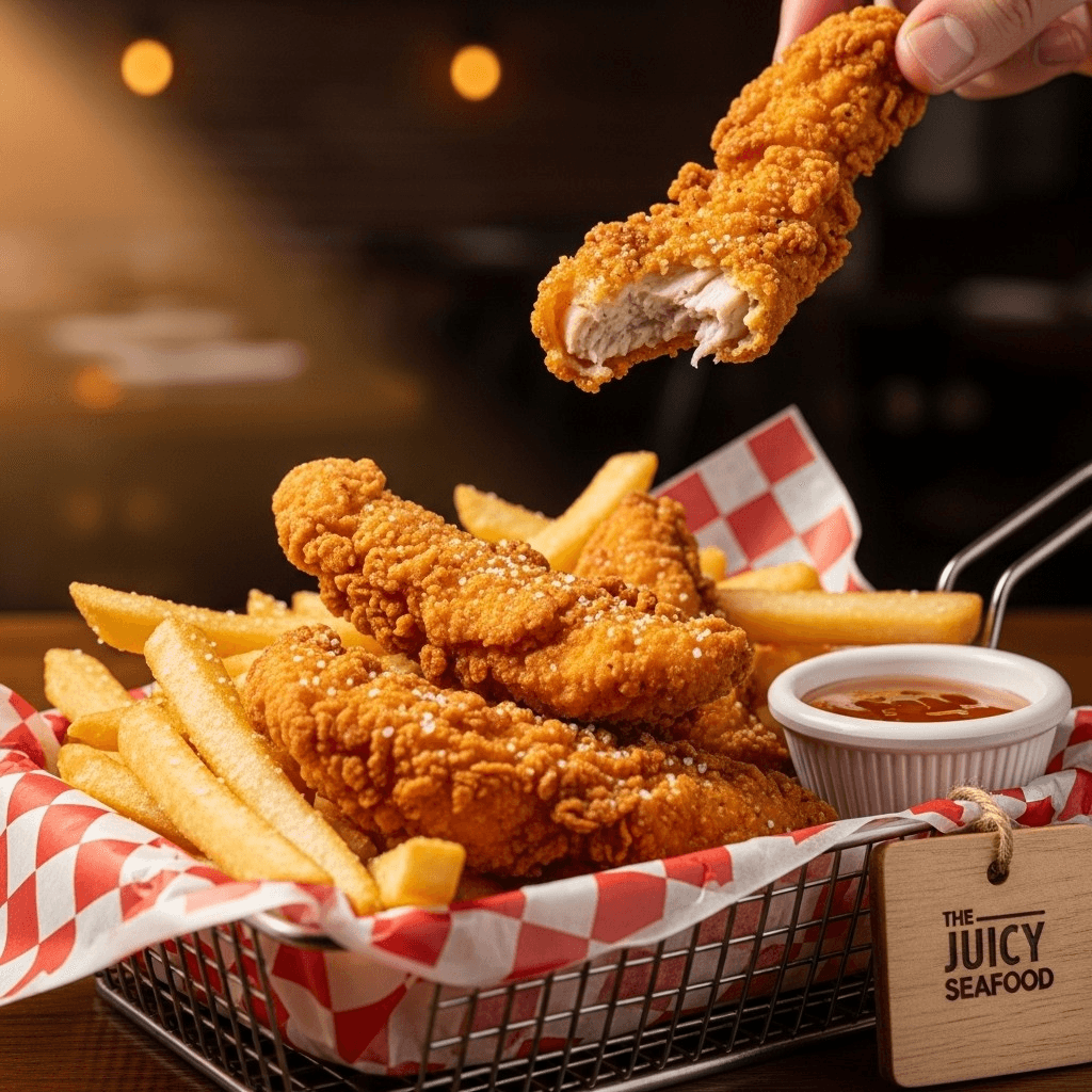 Chicken Tender Basket.