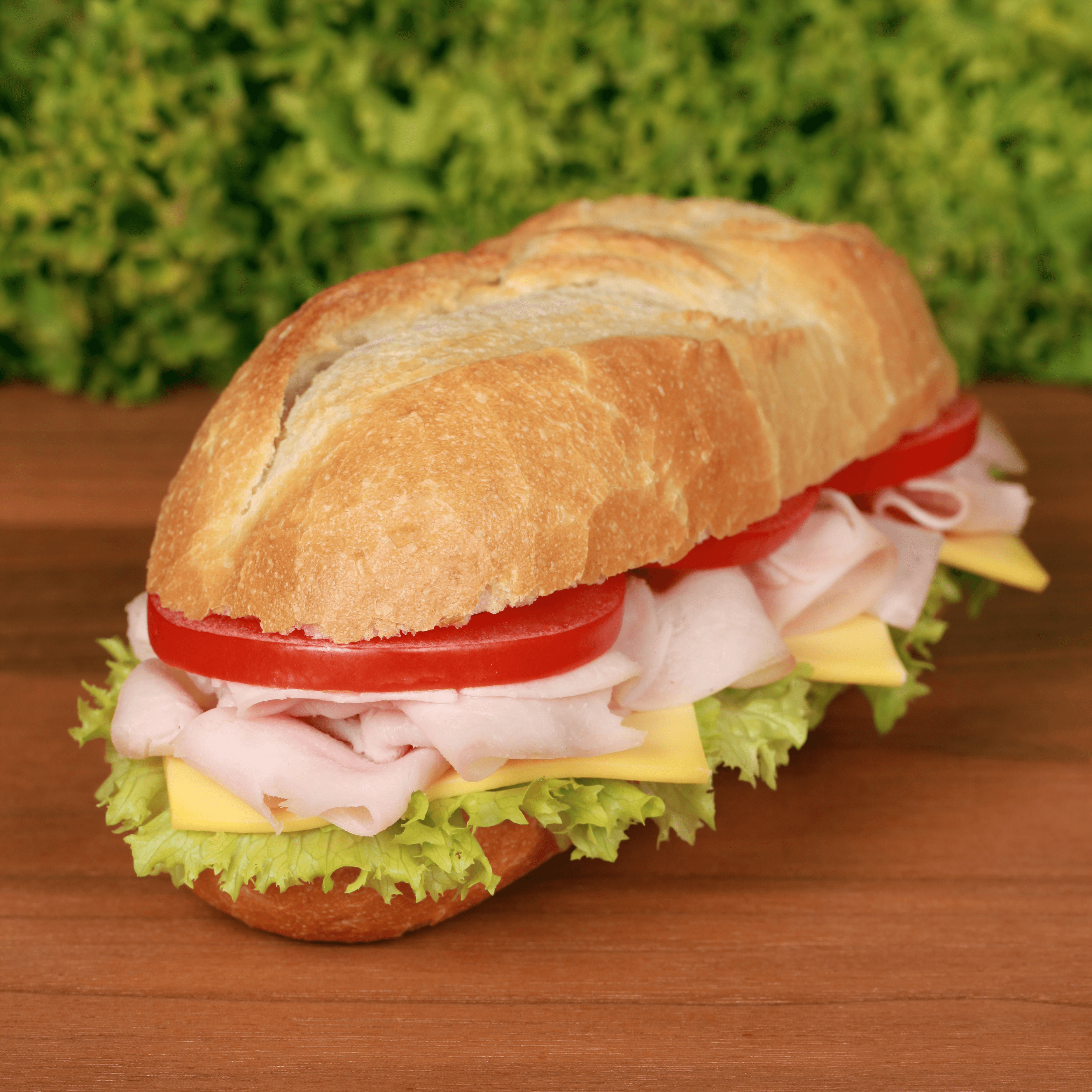 Turkey Ham Sandwich.