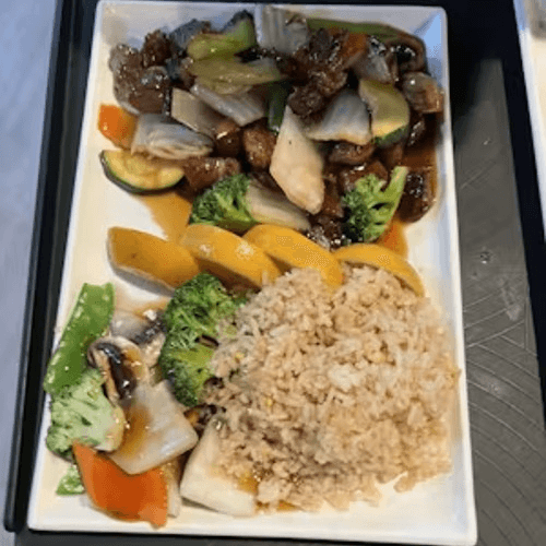 Hibachi Steak & Vegetable.