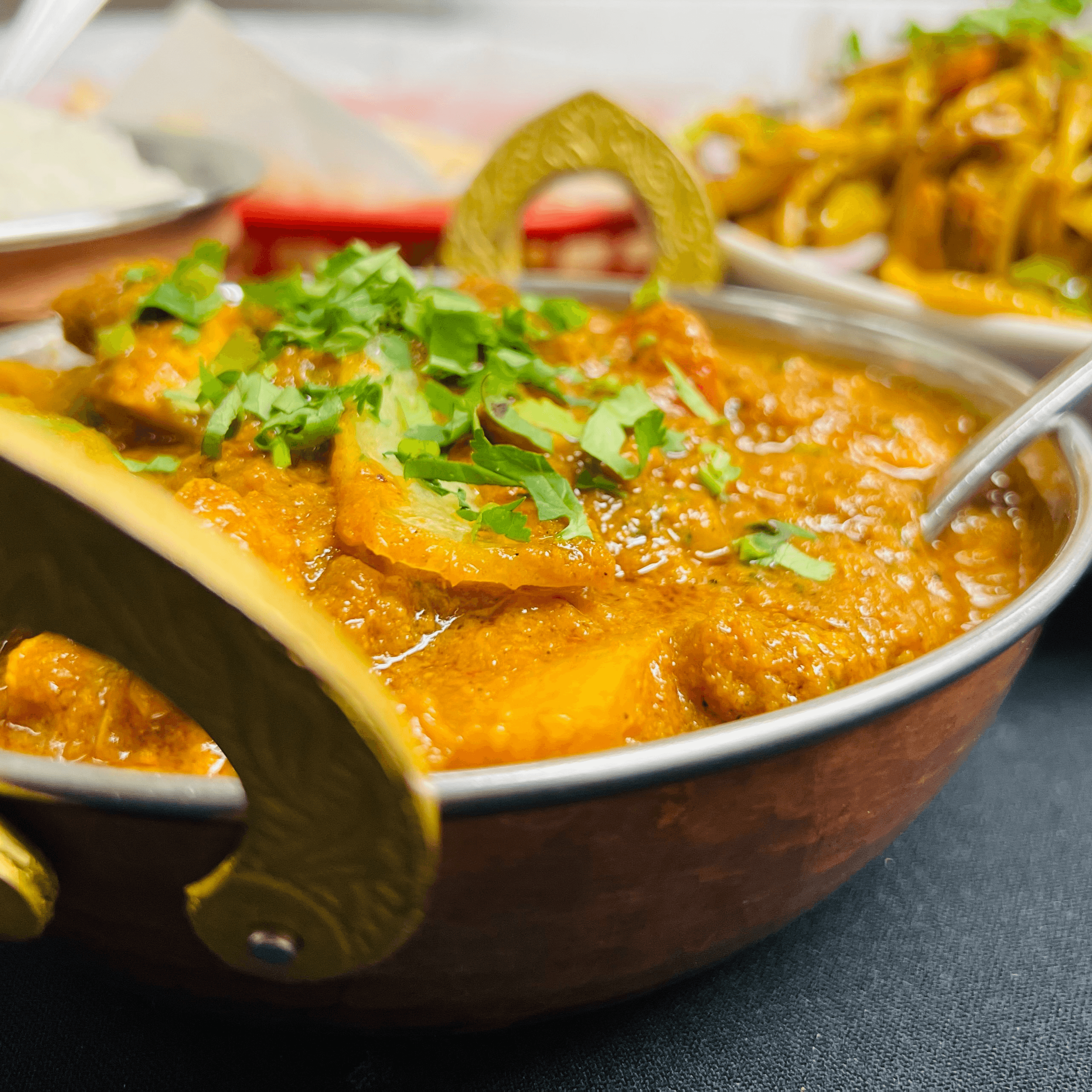 Aloo (Potato) Aachari (GF).