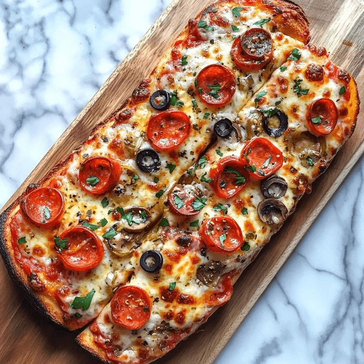 Combo Pizza (Sicilian Style).