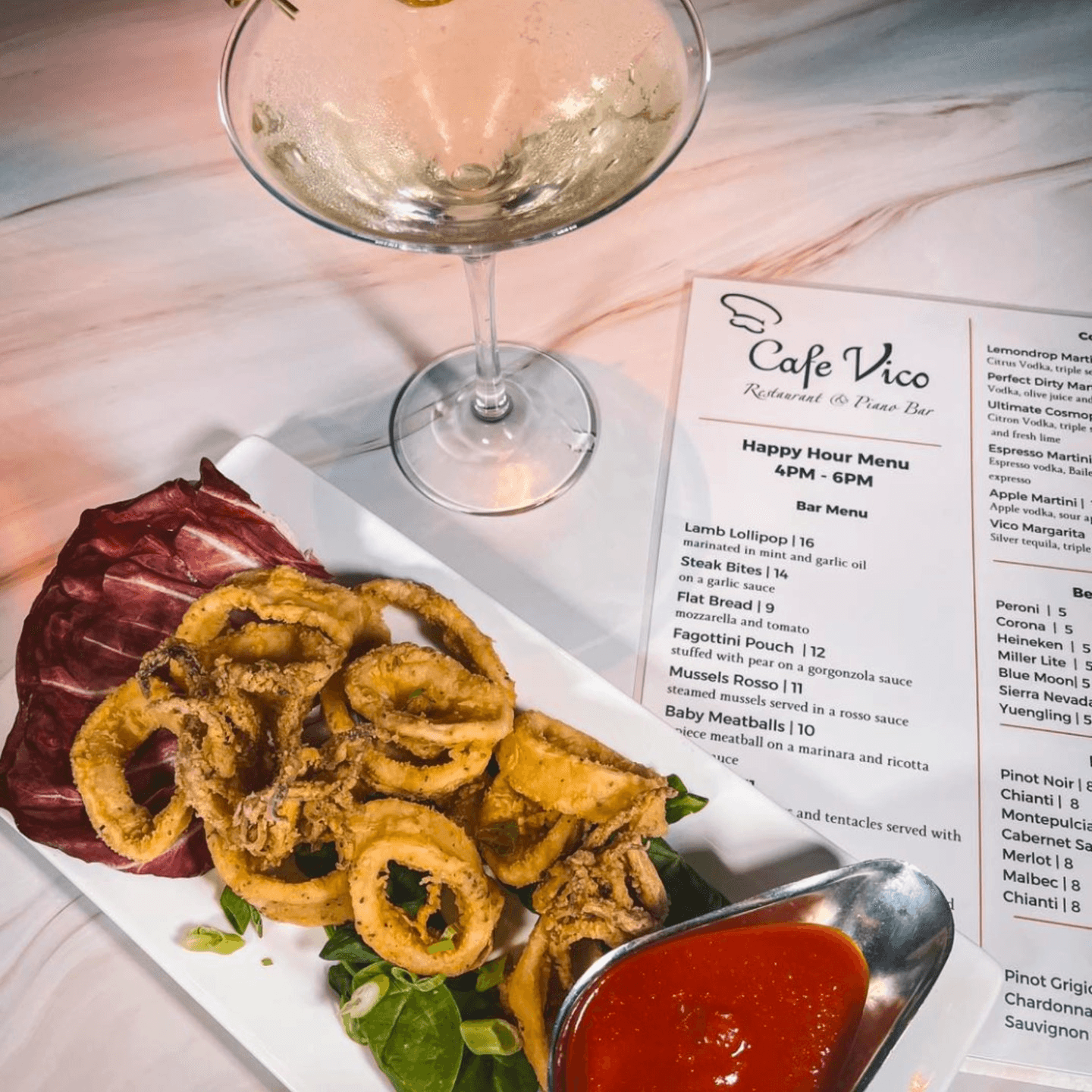 Happy Hour & Live Entertainment