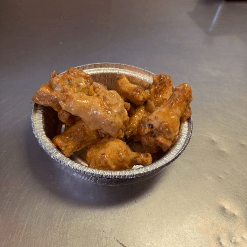 Garlic Parmesan Wings.