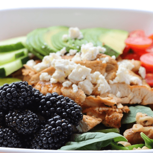 New Blackberry Chicken Salad.
