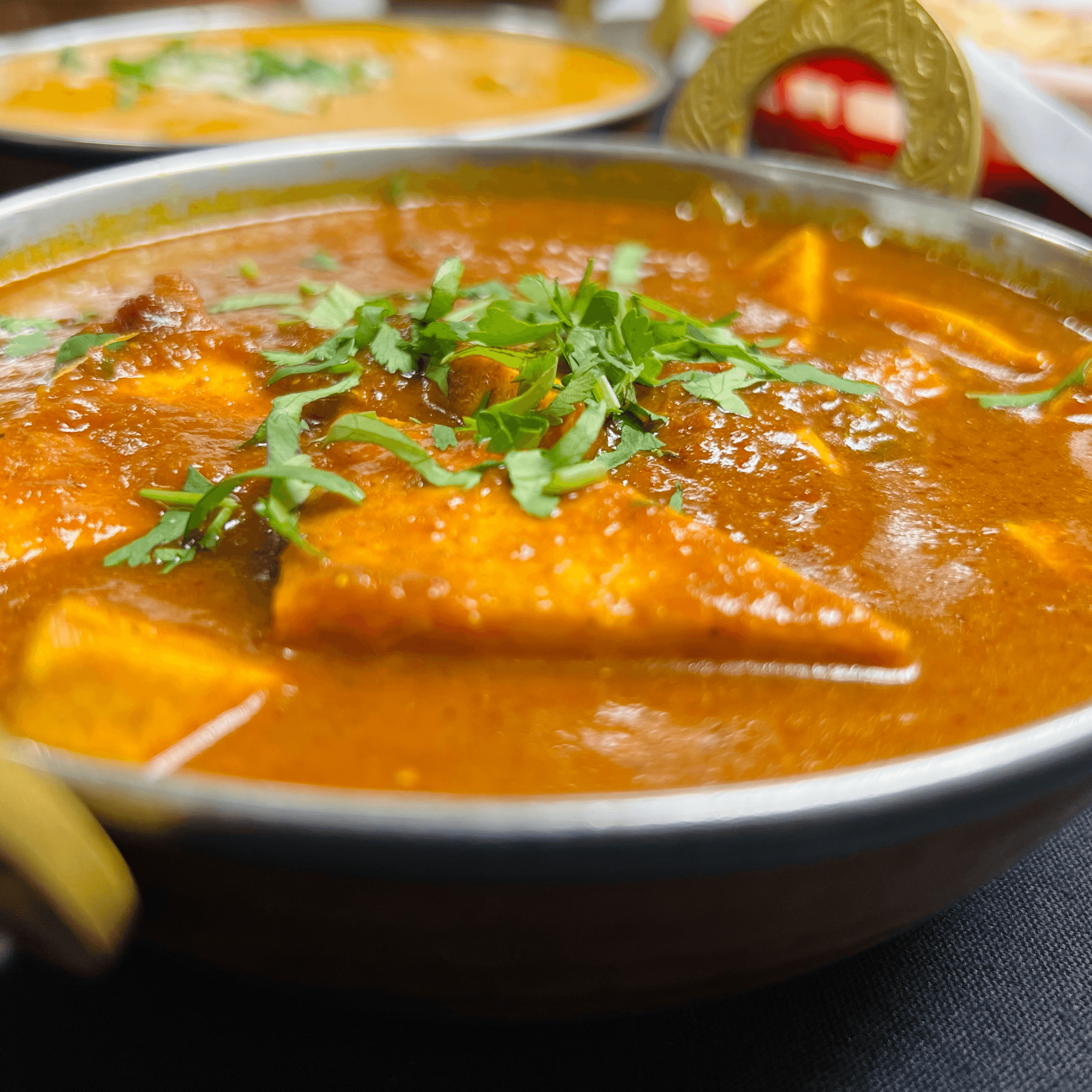 Paneer(Homemade Cheese) Honey Curry (GF).