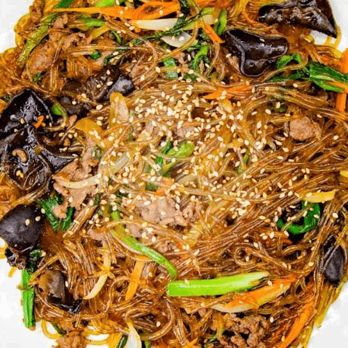 A3. Japchae (Beef/Tofu).