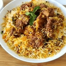 Goat Fry Biryani.