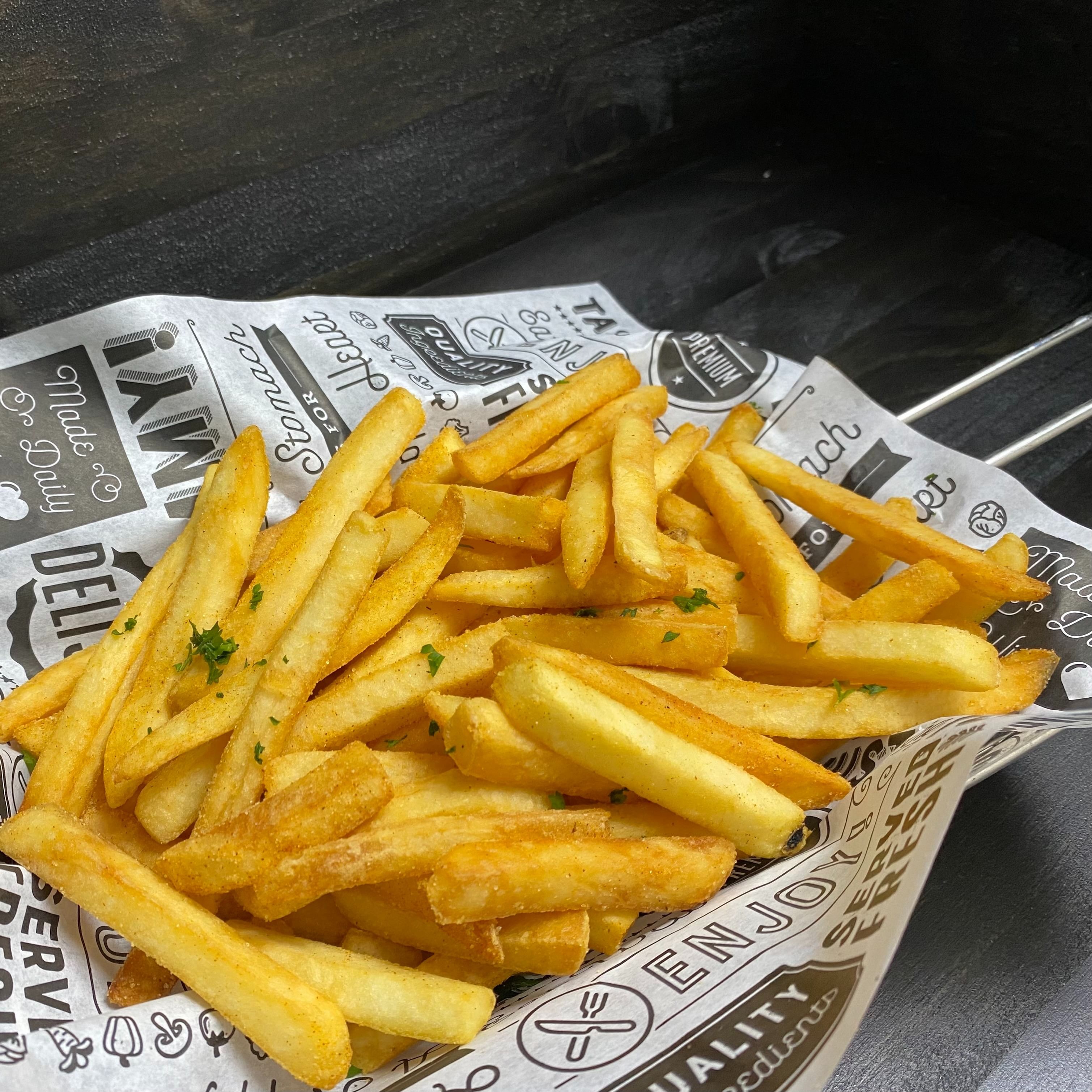 Seasoned fries.