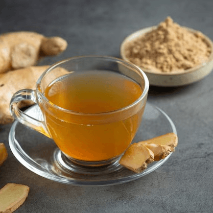 Hot Ginger Tea.