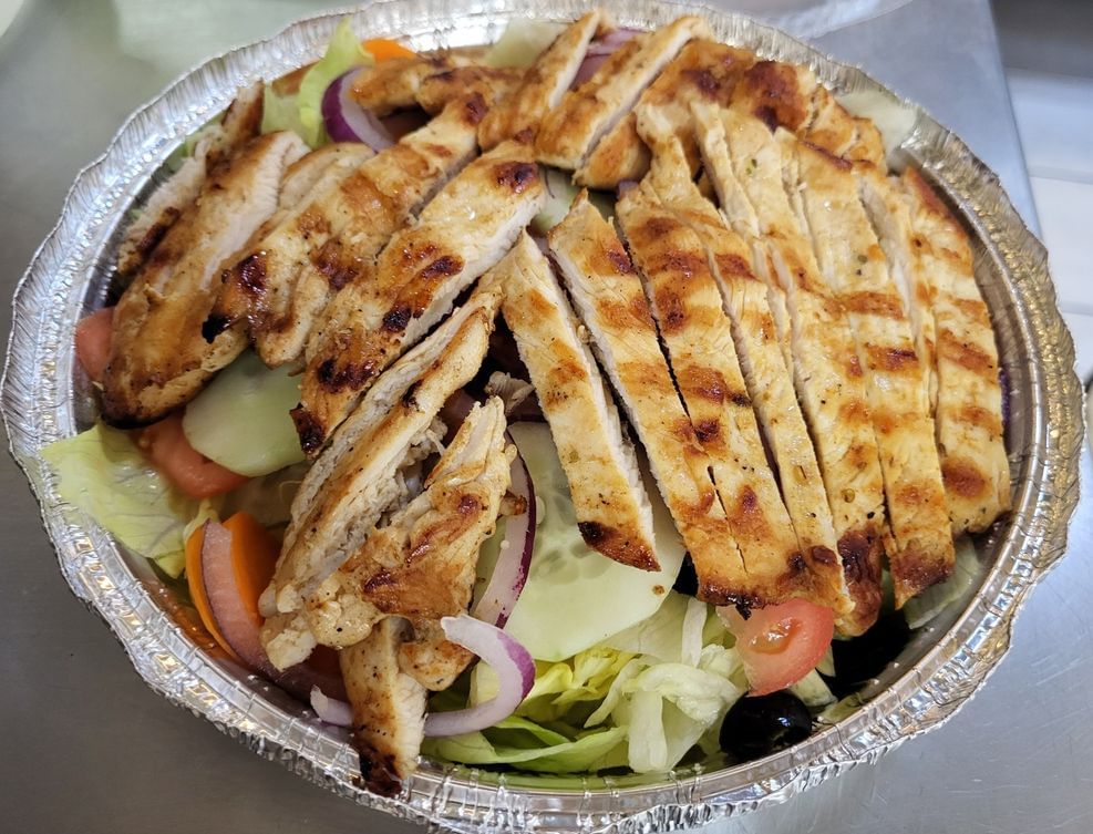 Grilled Chicken Salad.