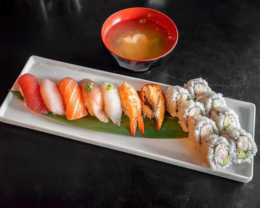 Dinner Sushi Combination.