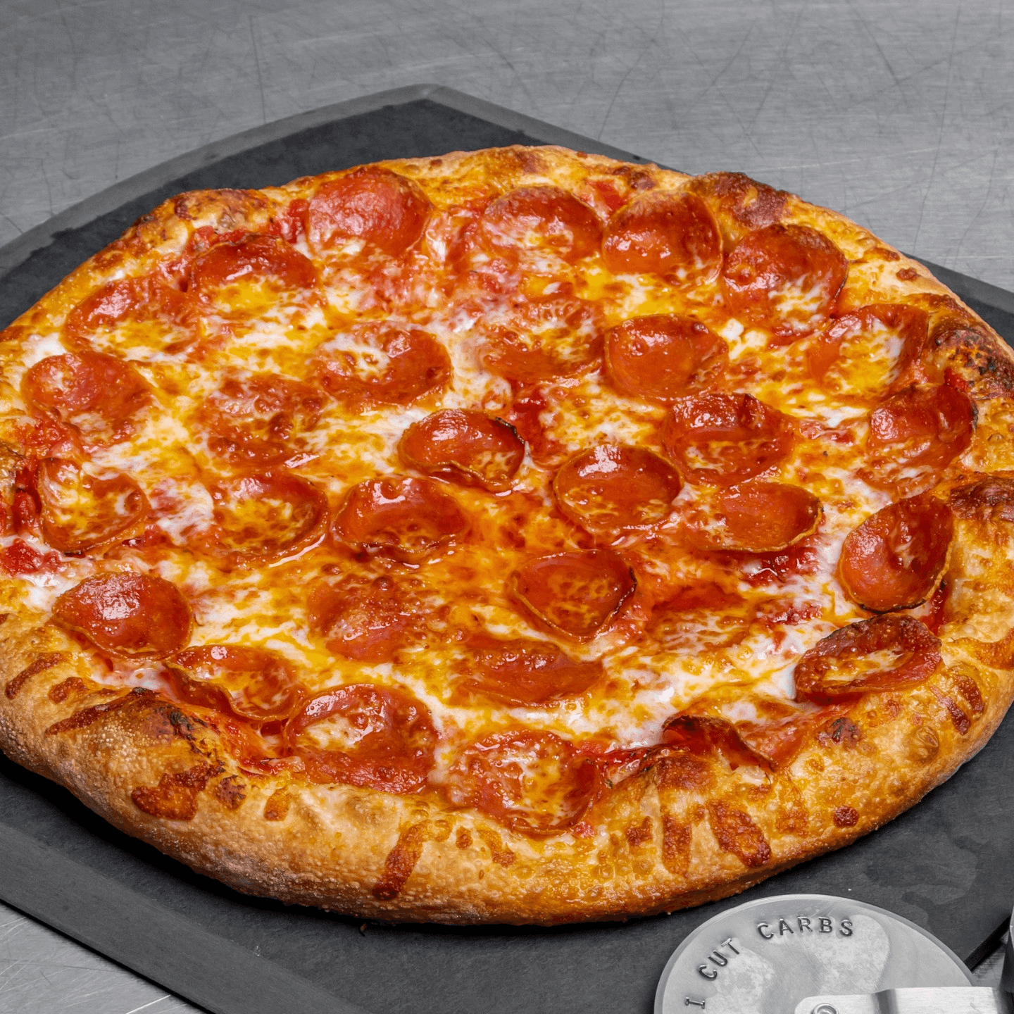 We exclusively use Bacio® Premium Pizza Cheese