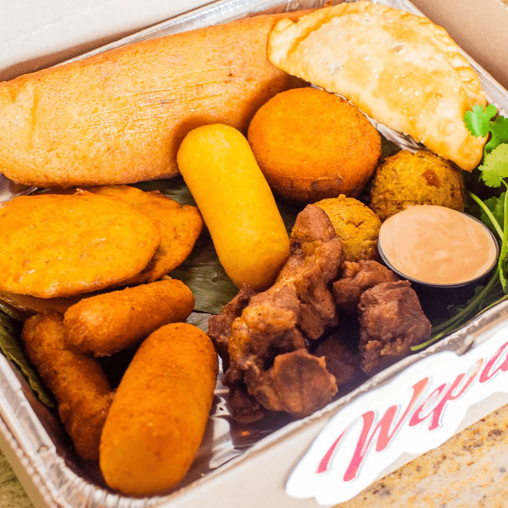 Wepa Box! Tray of Bites (30 Pieces).