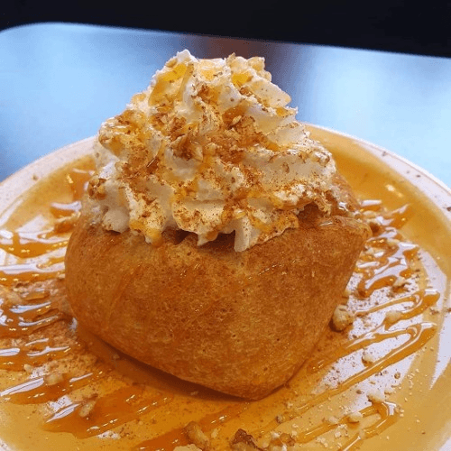 Pumpkin Cheesecake.