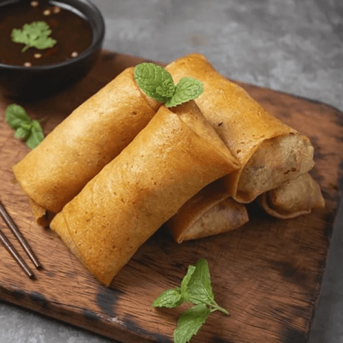 Veg Spring Rolls.
