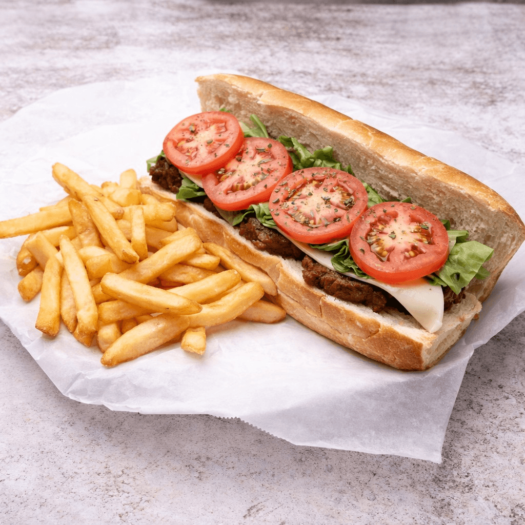 Salami and Cheese Sub.