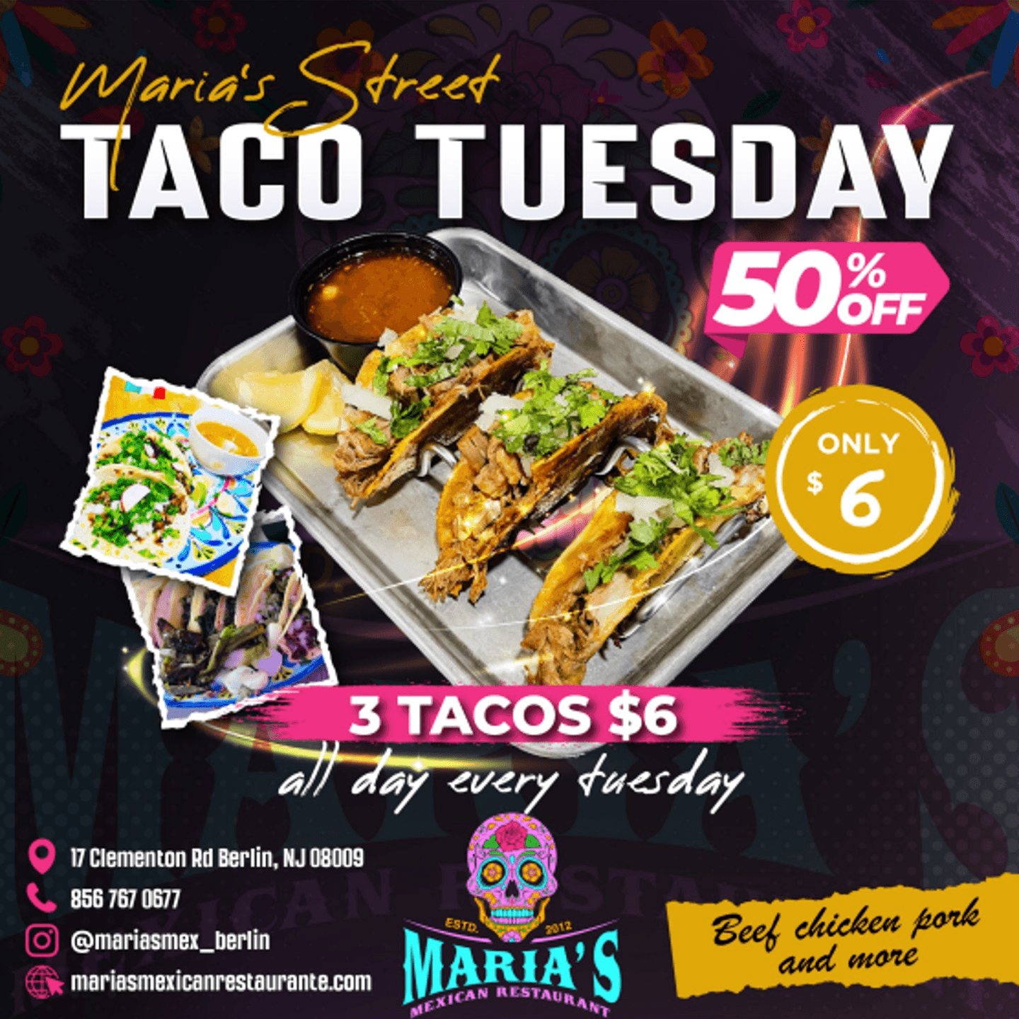 Maria's Street Taco Tuesday