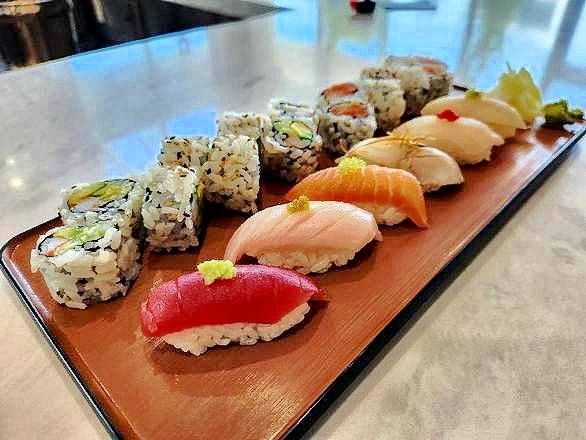 Sushi for one.