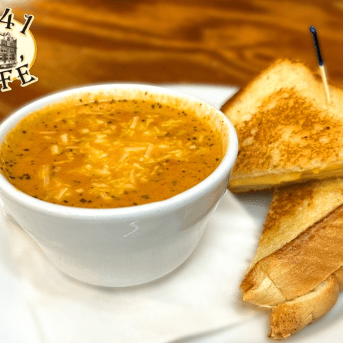 "1841" Tomato Basil Bisque.