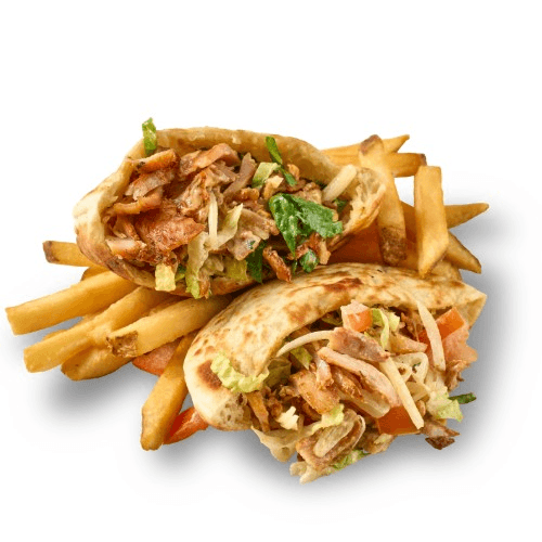 Beef & Lamb Yeero Pita Pocket.