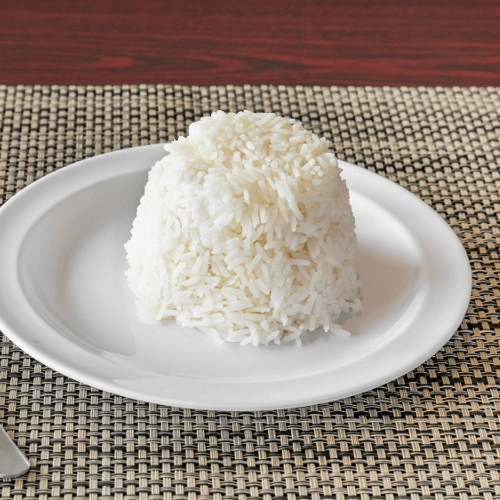 Steamed Rice.