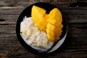 Gluten-free Mango Sticky Rice.