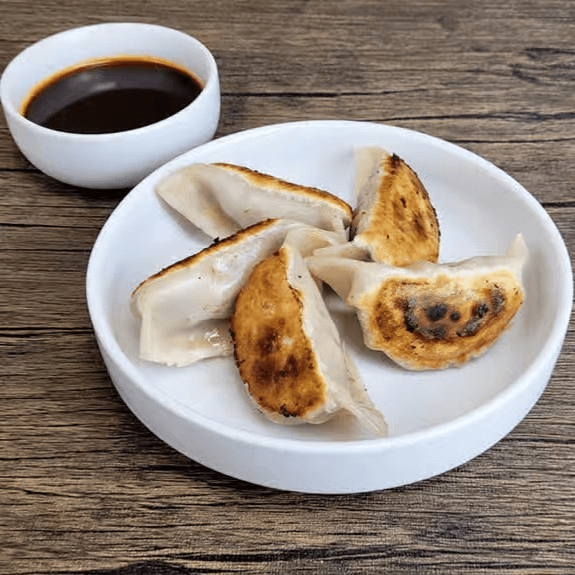 XO Pork Dumplings (5pc) 鍋貼.