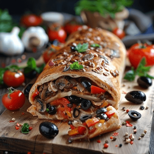 Vegetable Stromboli