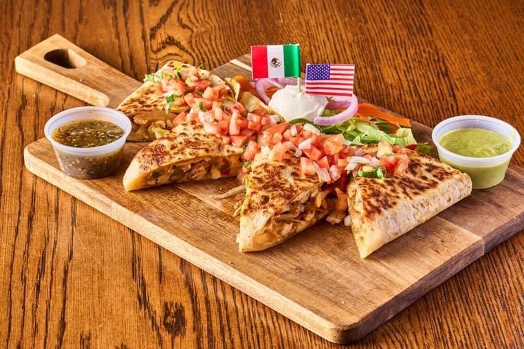 Grilled Chicken Quesadilla.