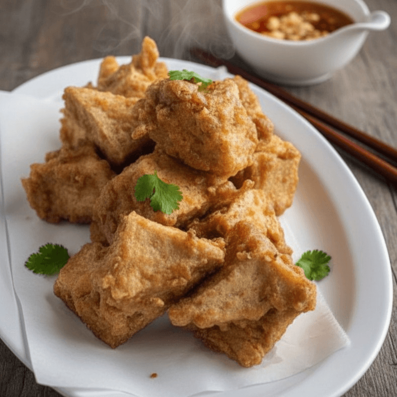 Crispy Tofu.