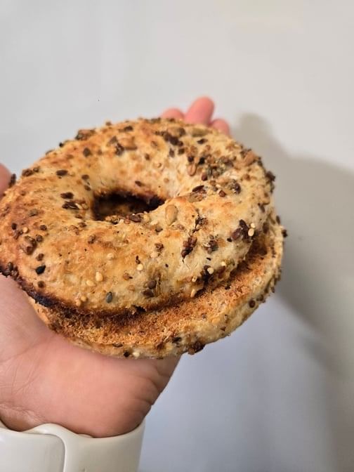 Sprouted Grain Everything Bagel.