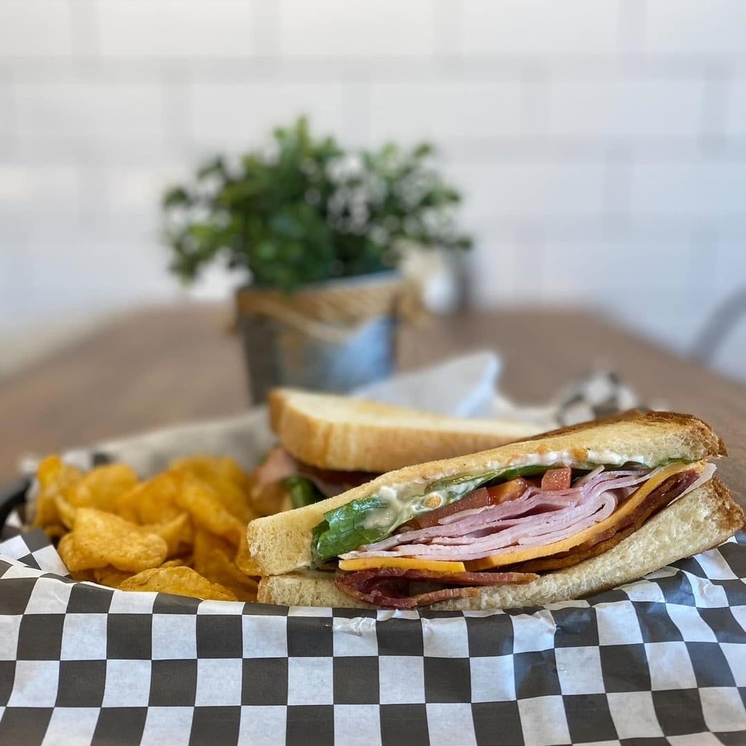 Louie's Club Sandwich.