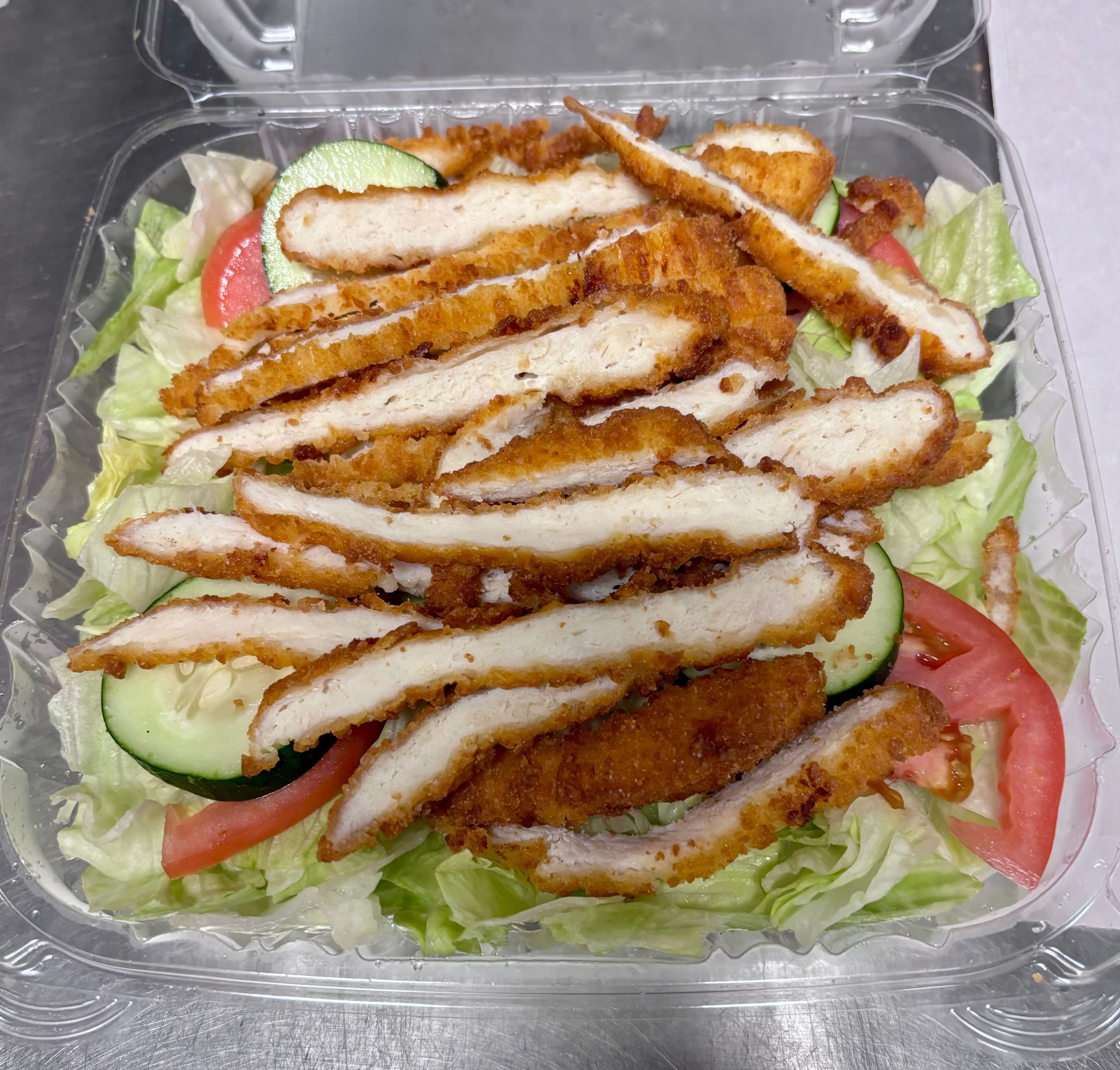 Chicken Tender Salad.