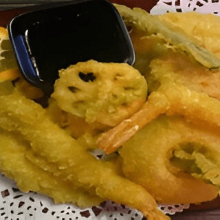 Mixed Tempura (Veggie and Shrimp).