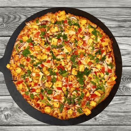 Malai Paneer Pizza.