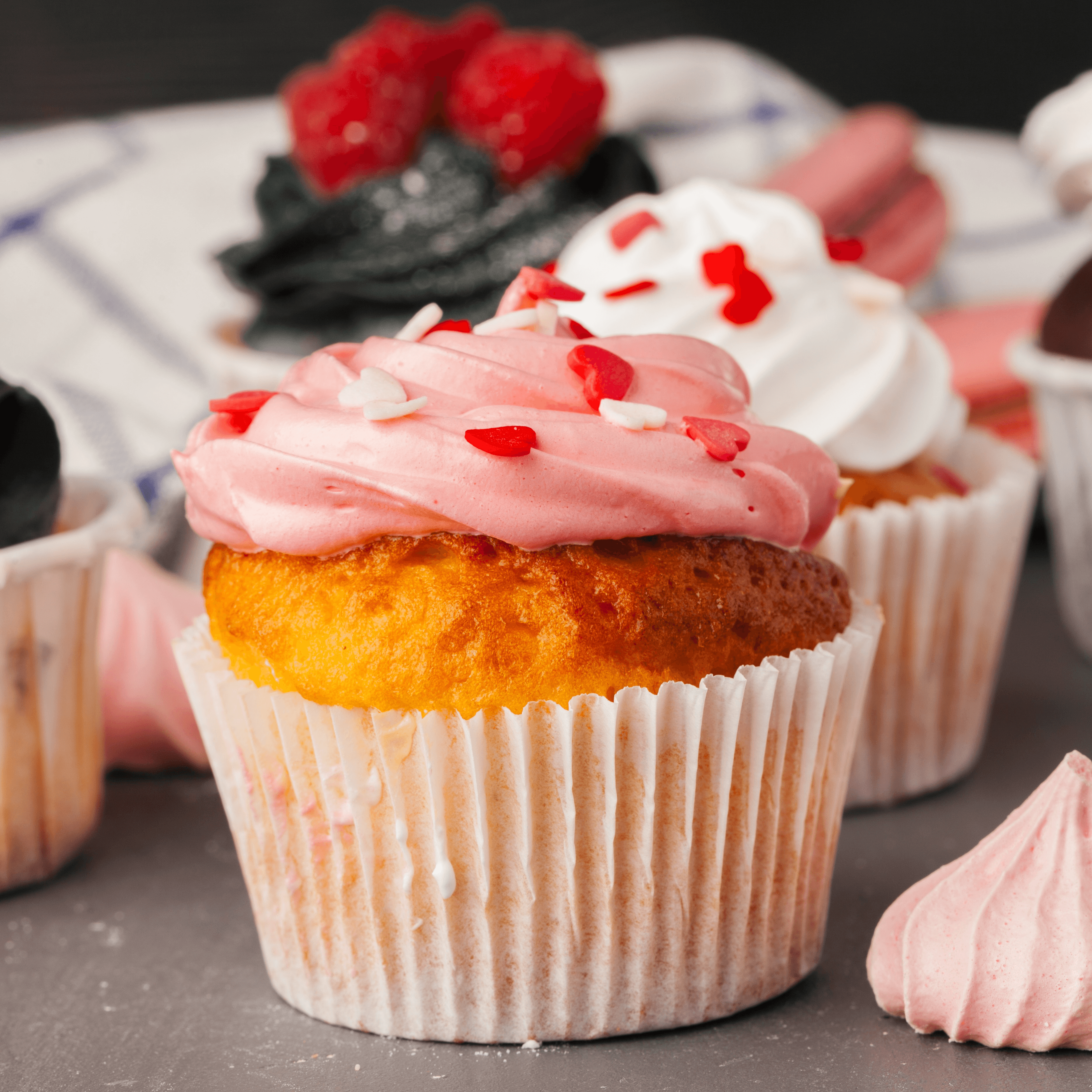 Assorted Gourmet Cupcake - Strawberry.