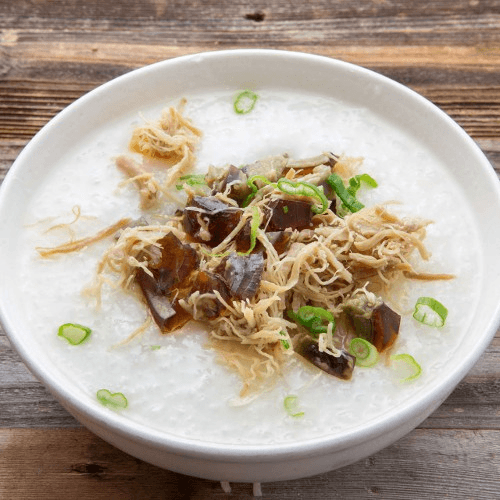 Pork and Preserved Egg Congee