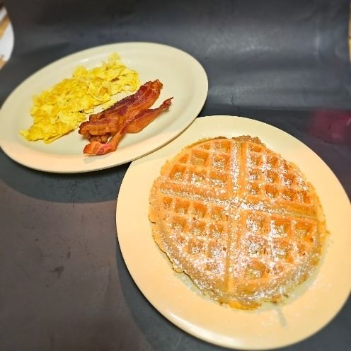 Belgian Waffle Feast.
