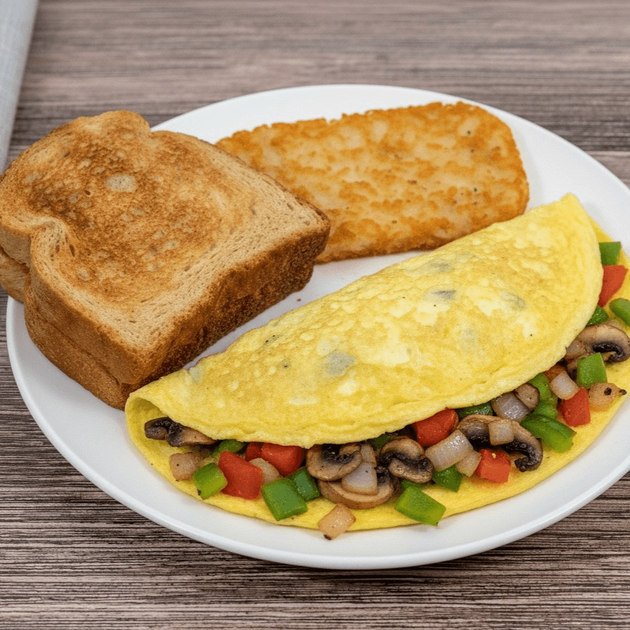 Veggie Cheese (Omelette Only).