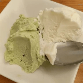 Green Tea Ice Cream.