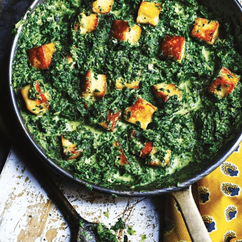 Saag Paneer.