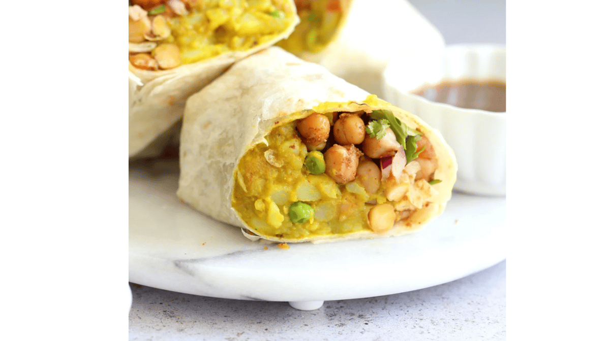 Paneer Burrito.