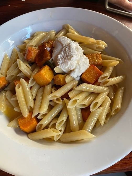 Penne Zucca.
